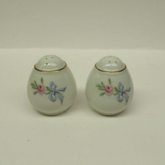 Hall China WILDFIRE WILD FIRE 2 1/4 Inch Teardrop Salt and Pepper Shakers U.S.A. - Picture 1 of 5